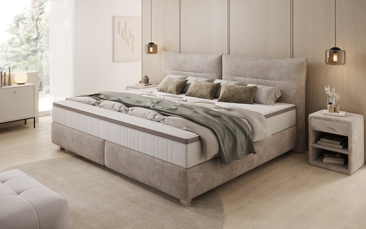Famill Boxspringbett Aurelio a 220/240x200 a Cord