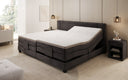 Familien Boxspringbett Noela 220/240x200 elektrisch verstellbar in Samt