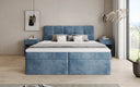 Boxspringbett Cozy II a Cord mat Stauraum