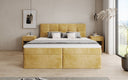 Boxspringbett Cozy II a Cord mat Stauraum