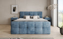 Boxspringbett Cozy a Cord mat Späicherplaz