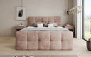 Boxspringbett Cozy a Cord mat Späicherplaz