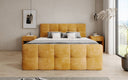 Boxspringbett Cozy a Cord mat Späicherplaz