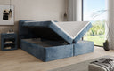 Boxspringbett Cozy II a Cord mat Stauraum