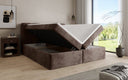 Boxspringbett Cozy II a Cord mat Stauraum
