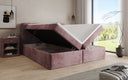 Boxspringbett Cozy II a Cord mat Stauraum
