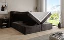 Boxspringbett Cozy II a Cord mat Stauraum