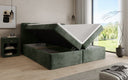 Boxspringbett Cozy II a Cord mat Stauraum