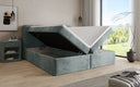 Boxspringbett Cozy II a Cord mat Stauraum