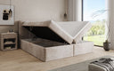 Boxspringbett Cozy II a Cord mat Stauraum