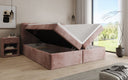Boxspringbett Cozy II a Cord mat Stauraum