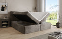 Boxspringbett Cozy II a Cord mat Stauraum