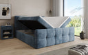Boxspringbett Cozy a Cord mat Späicherplaz