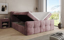 Boxspringbett Cozy a Cord mat Späicherplaz