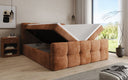 Boxspringbett Cozy a Cord mat Späicherplaz