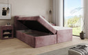 Boxspringbett Cozy II a Cord mat Stauraum