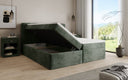 Boxspringbett Cozy II a Cord mat Stauraum