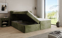 Boxspringbett Cozy II a Cord mat Stauraum