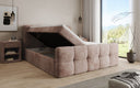 Boxspringbett Cozy a Cord mat Späicherplaz
