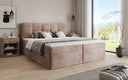 Boxspringbett Cozy II a Cord mat Stauraum