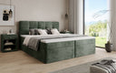 Boxspringbett Cozy II a Cord mat Stauraum