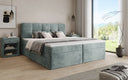 Boxspringbett Cozy II a Cord mat Stauraum