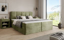 Boxspringbett Cozy II a Cord mat Stauraum