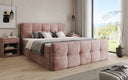 Boxspringbett Cozy a Cord mat Späicherplaz