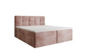 Boxspringbett Cozy II a Cord mat Stauraum