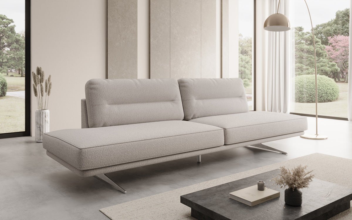 Canapé design Torino 3 places Open en Bouclé
