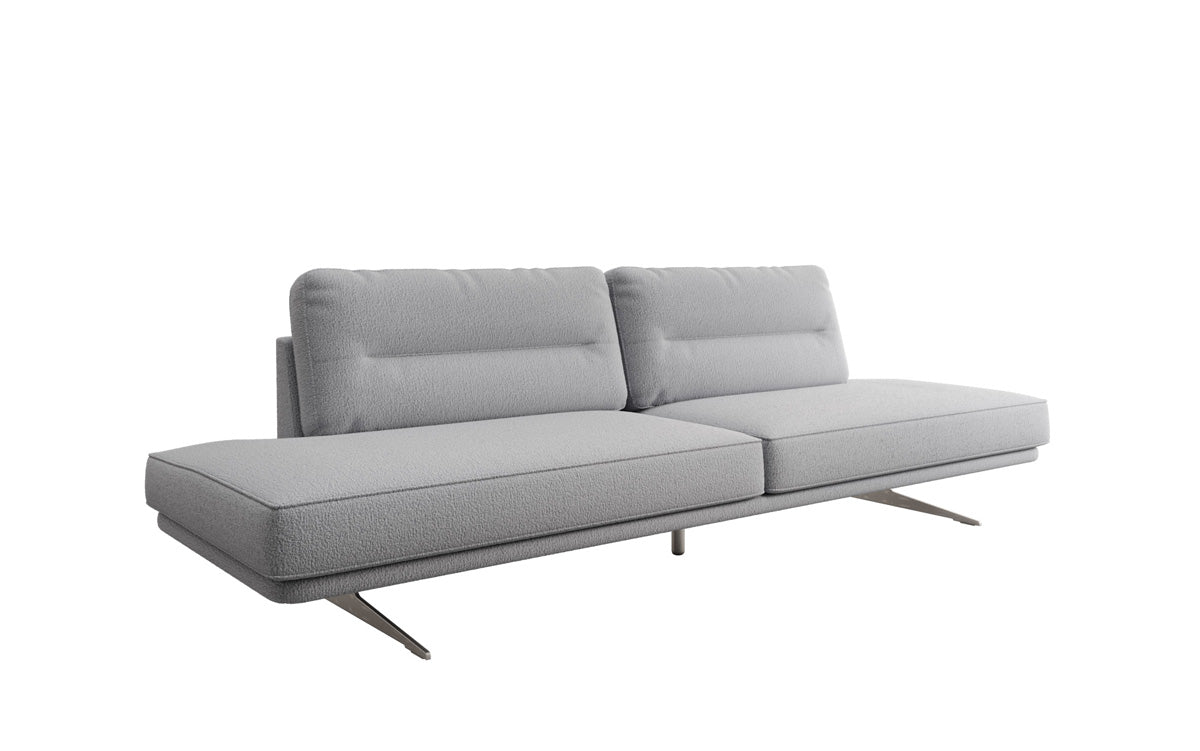 Canapé design Torino 3 places Open en Bouclé