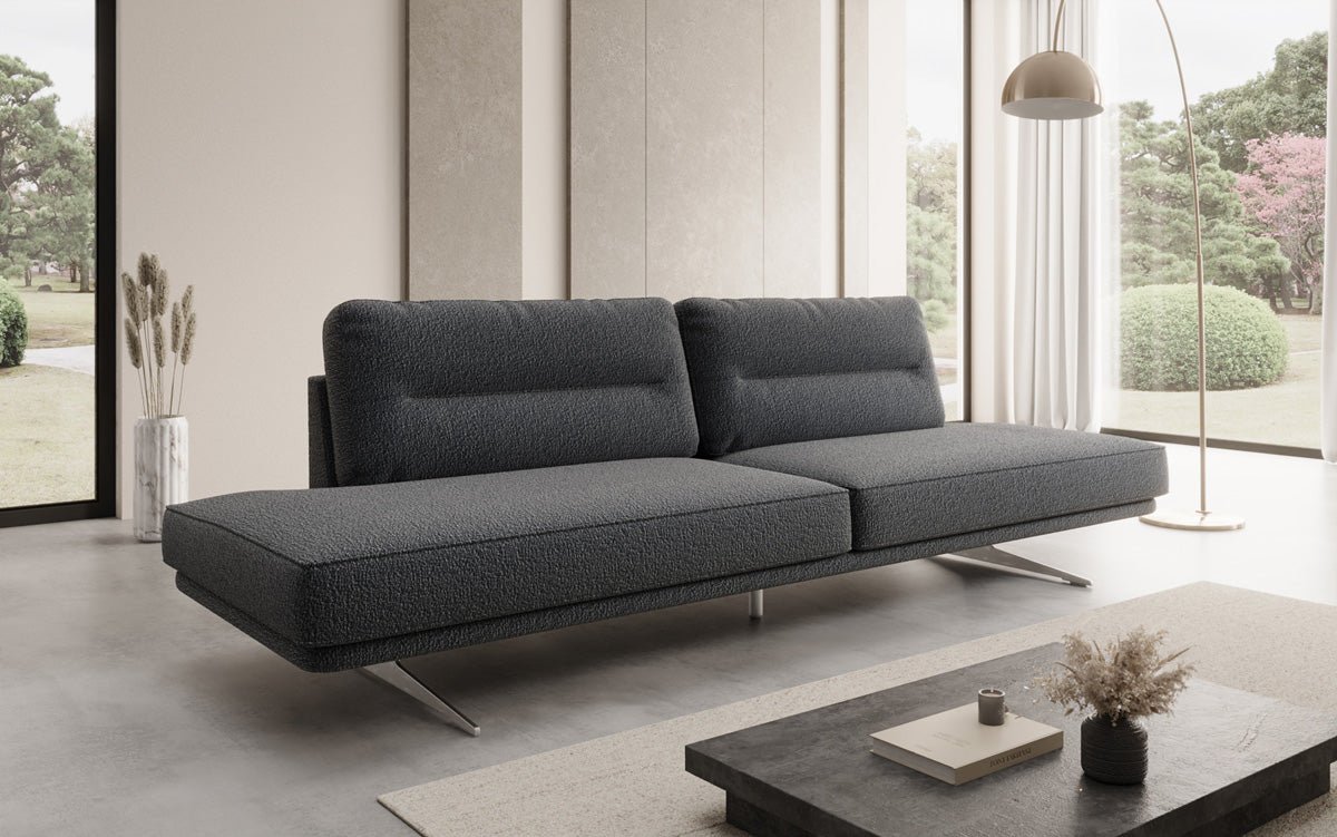 Canapé design Torino 3 places Open en Bouclé