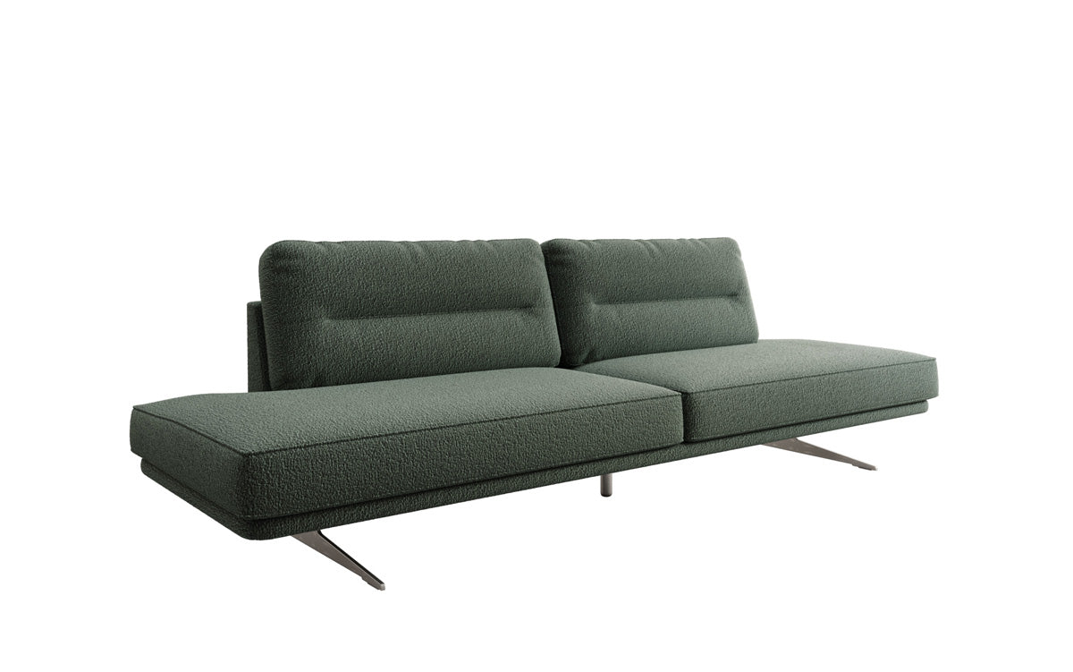 Canapé design Torino 3 places Open en Bouclé