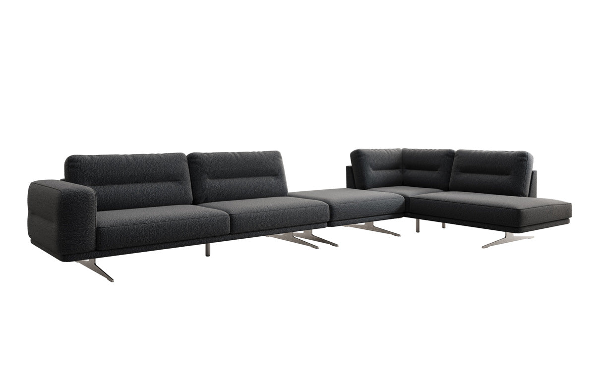 Canapé design Torino L Maxi en Bouclé