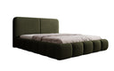 Designer-Polsterbett Lolita a Bouclé mat Stauraum