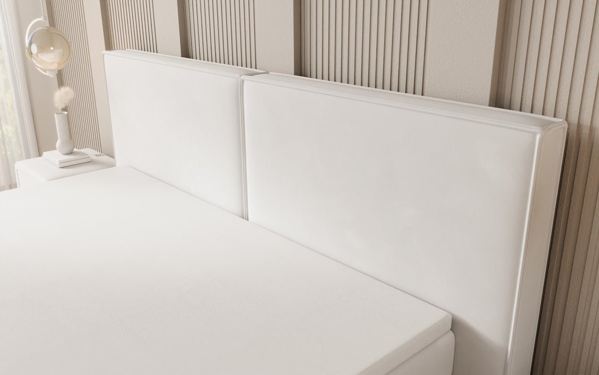 Ophelia Box Spring Bed with Floating Effect in Velvet