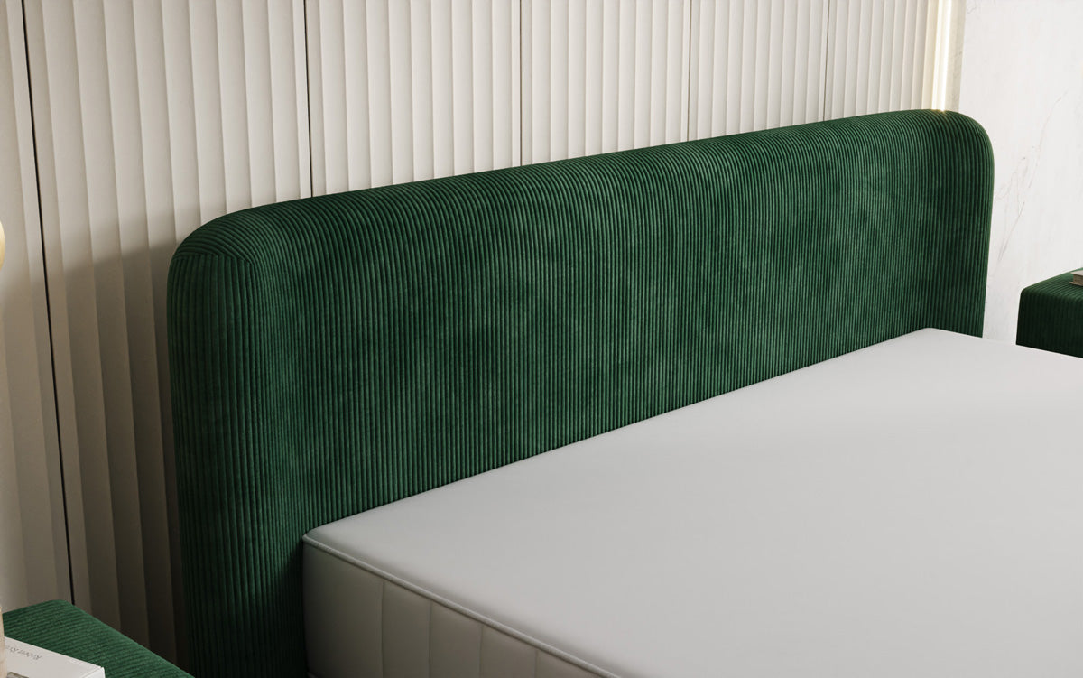 Designer-Polsterbett Enna a Cord