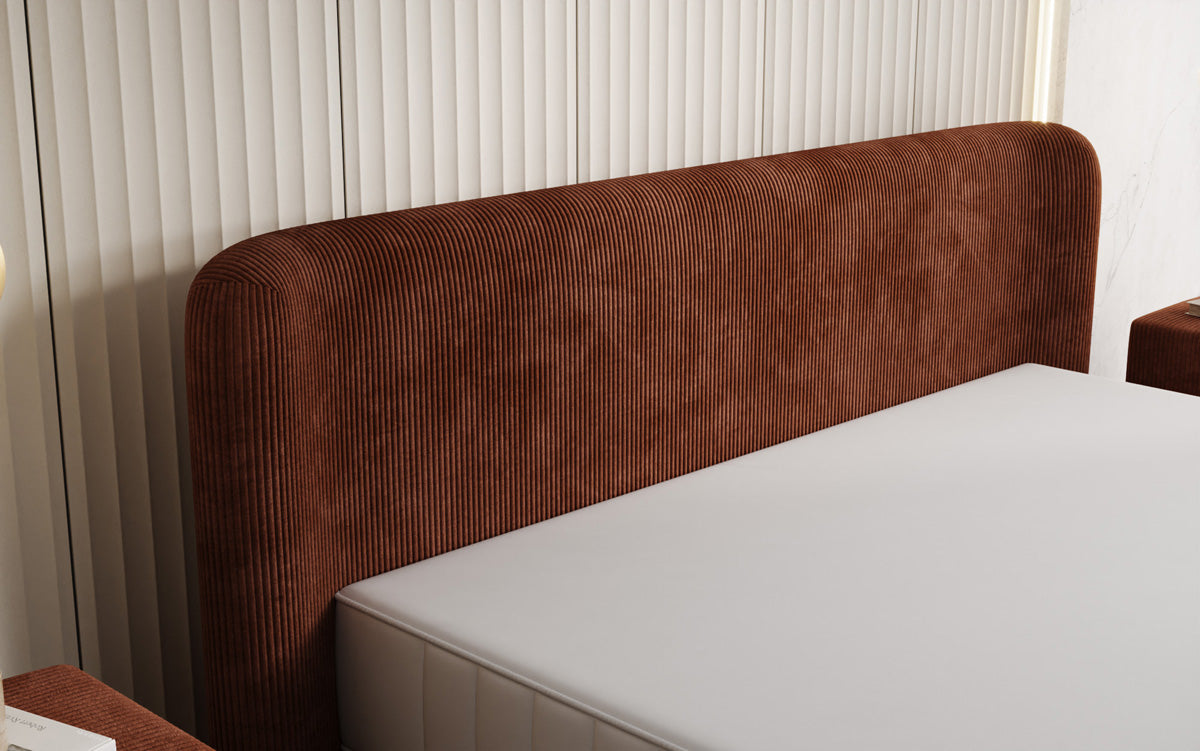 Designer-Polsterbett Enna a Cord