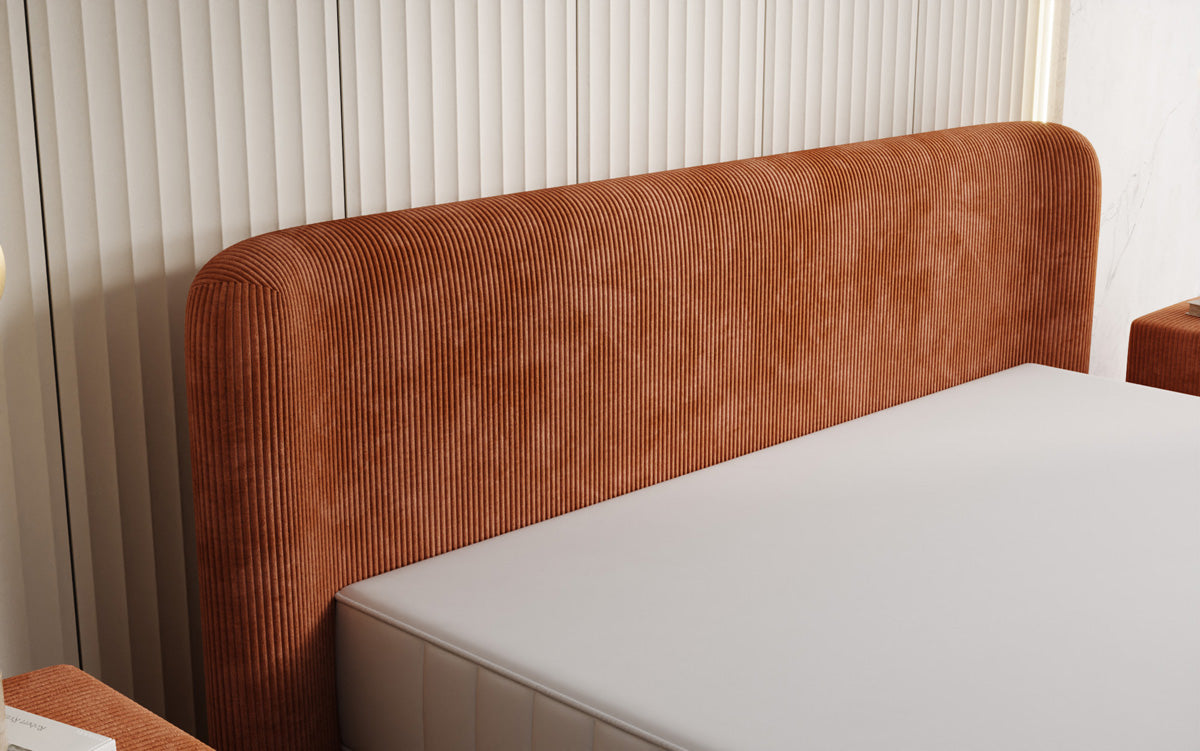 Designer-Polsterbett Enna a Cord