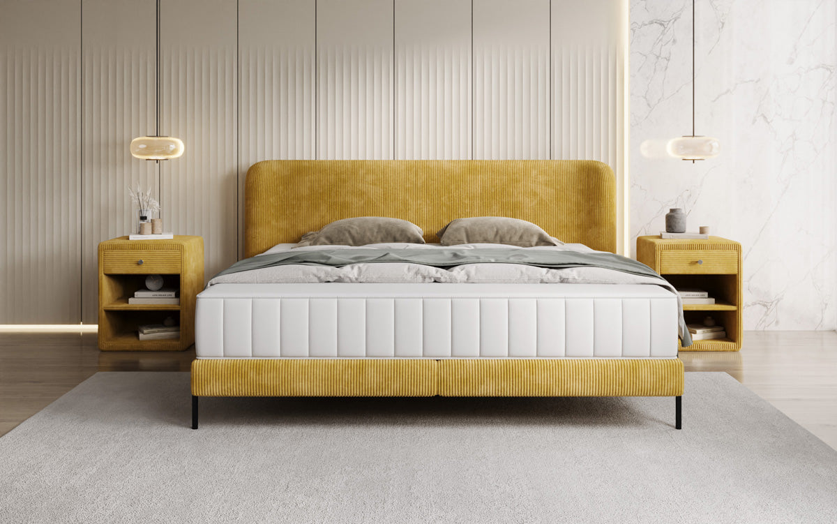 Designer-Polsterbett Enna a Cord