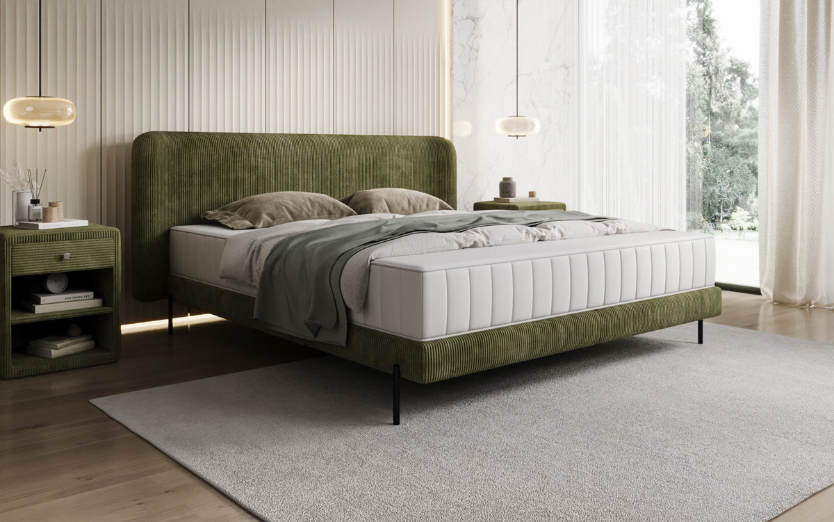 Designer-Polsterbett Enna a Cord