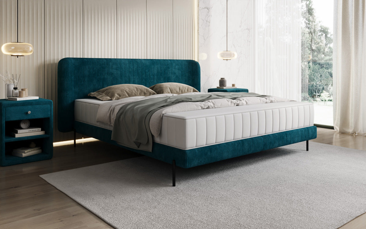 Designer-Polsterbett Enna a Cord