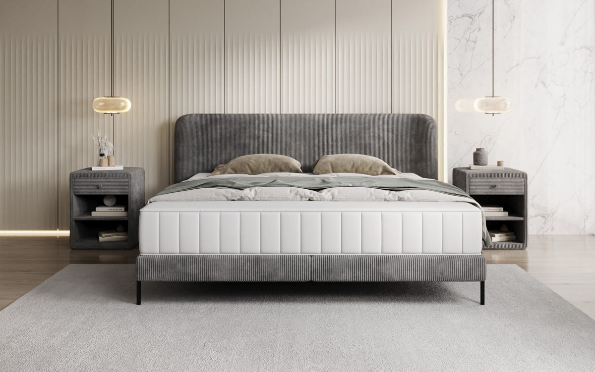 Designer-Polsterbett Enna a Cord