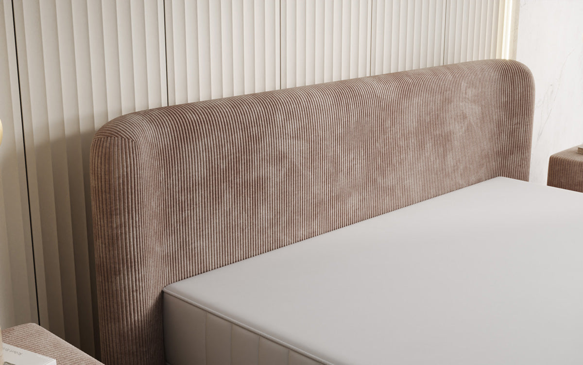 Designer-Polsterbett Enna a Cord