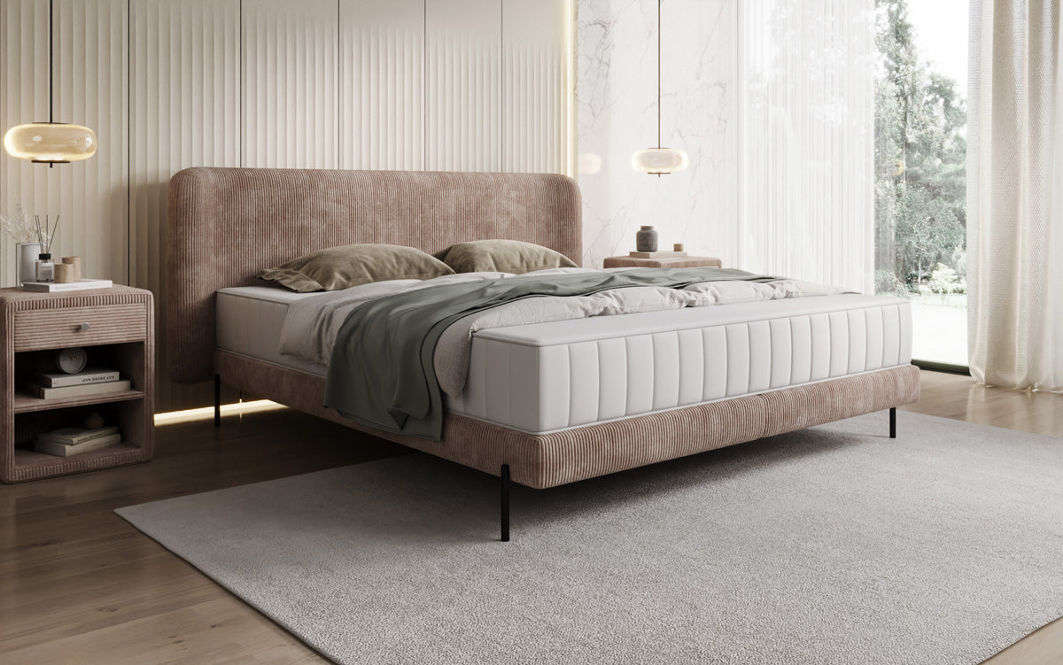 Designer-Polsterbett Enna a Cord