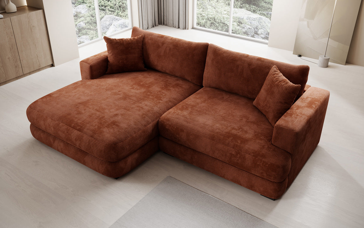 Designer-Ecksofa Lima a Cord