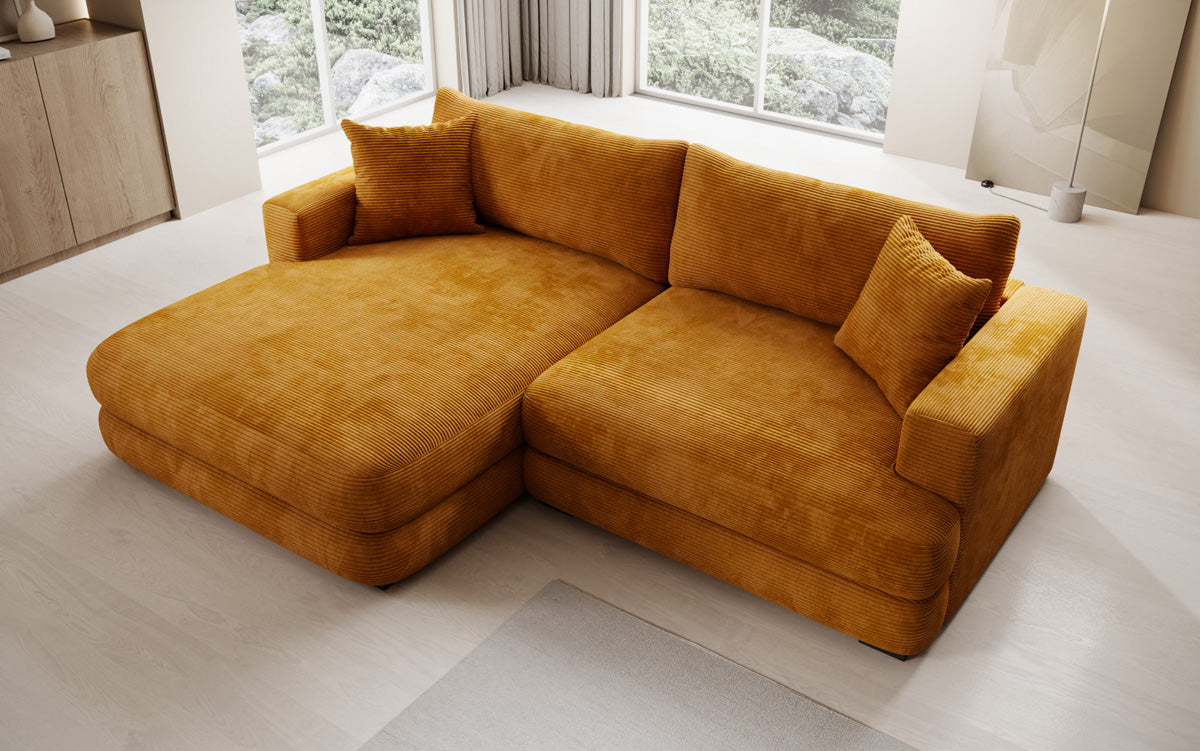 Designer-Ecksofa Lima a Cord