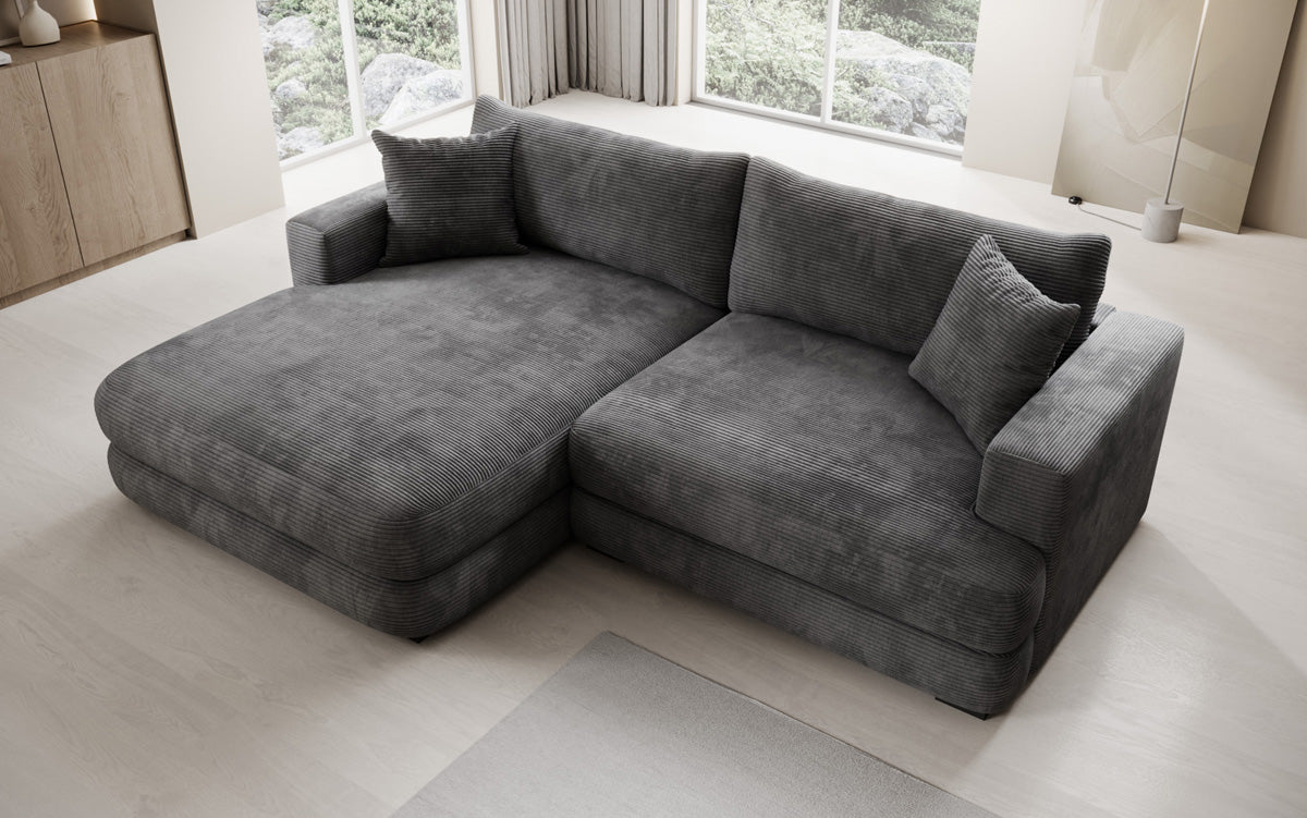 Designer-Ecksofa Lima a Cord