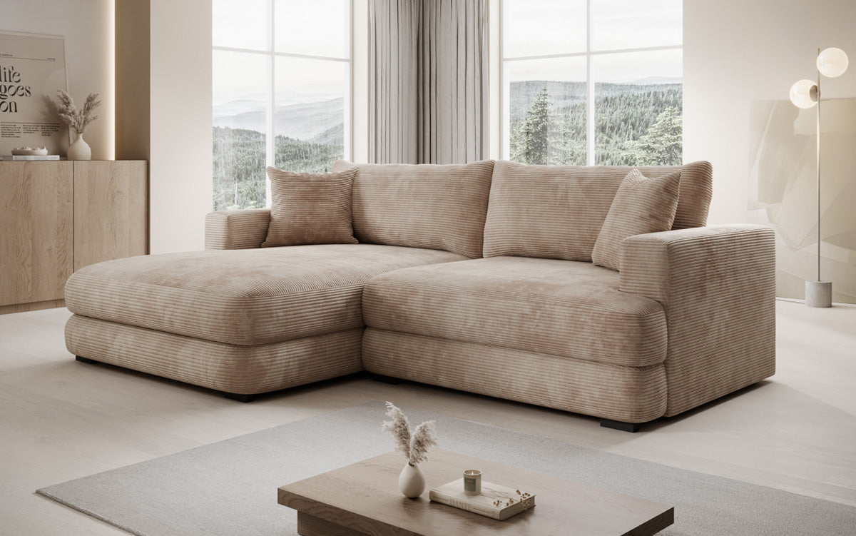 Designer-Ecksofa Lima a Cord
