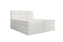 Boxspringbett Carito Bouclé mat USB an Stauraum